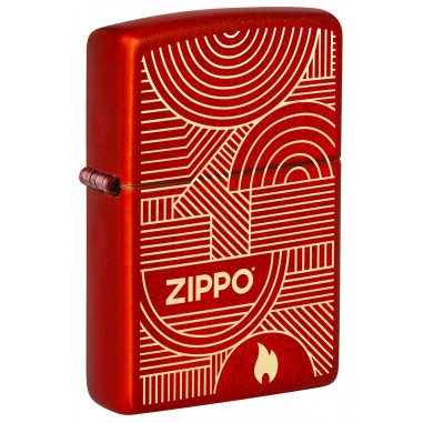 ABSTRACT LINES-ZIPPO